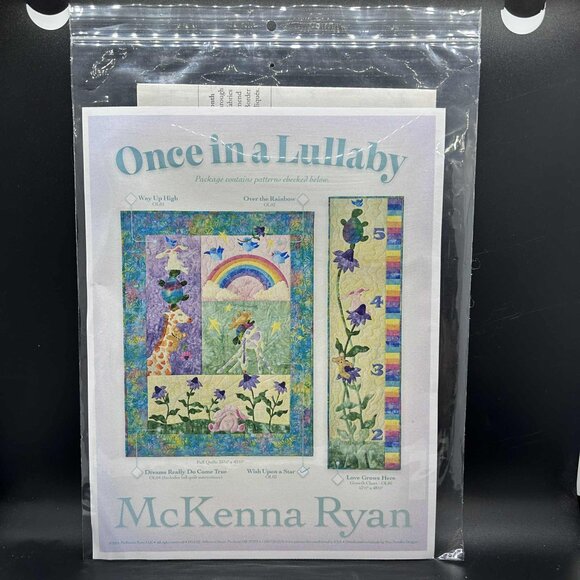 McKenna Ryan Block 3 “Wish Upon a Star” Applique Quilt Sewing Pattern Uncut FF - Picture 2 of 6